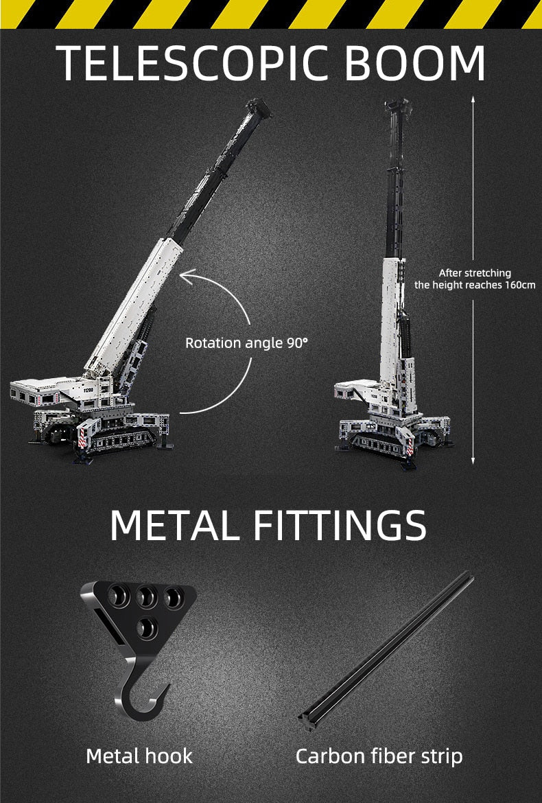 Technical Motorized LIEBHERRS LTM 11200 Excavator Crane