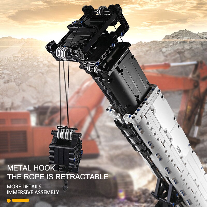 Technical Motorized LIEBHERRS LTM 11200 Excavator Crane