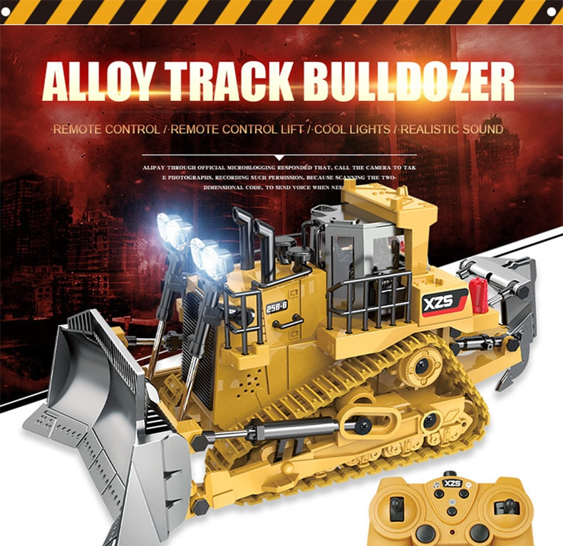 Remote Control Bulldozer - 1:24 Scale