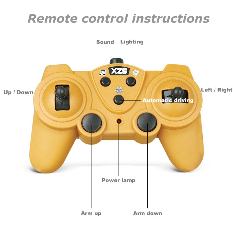 Remote Control Bulldozer - 1:24 Scale