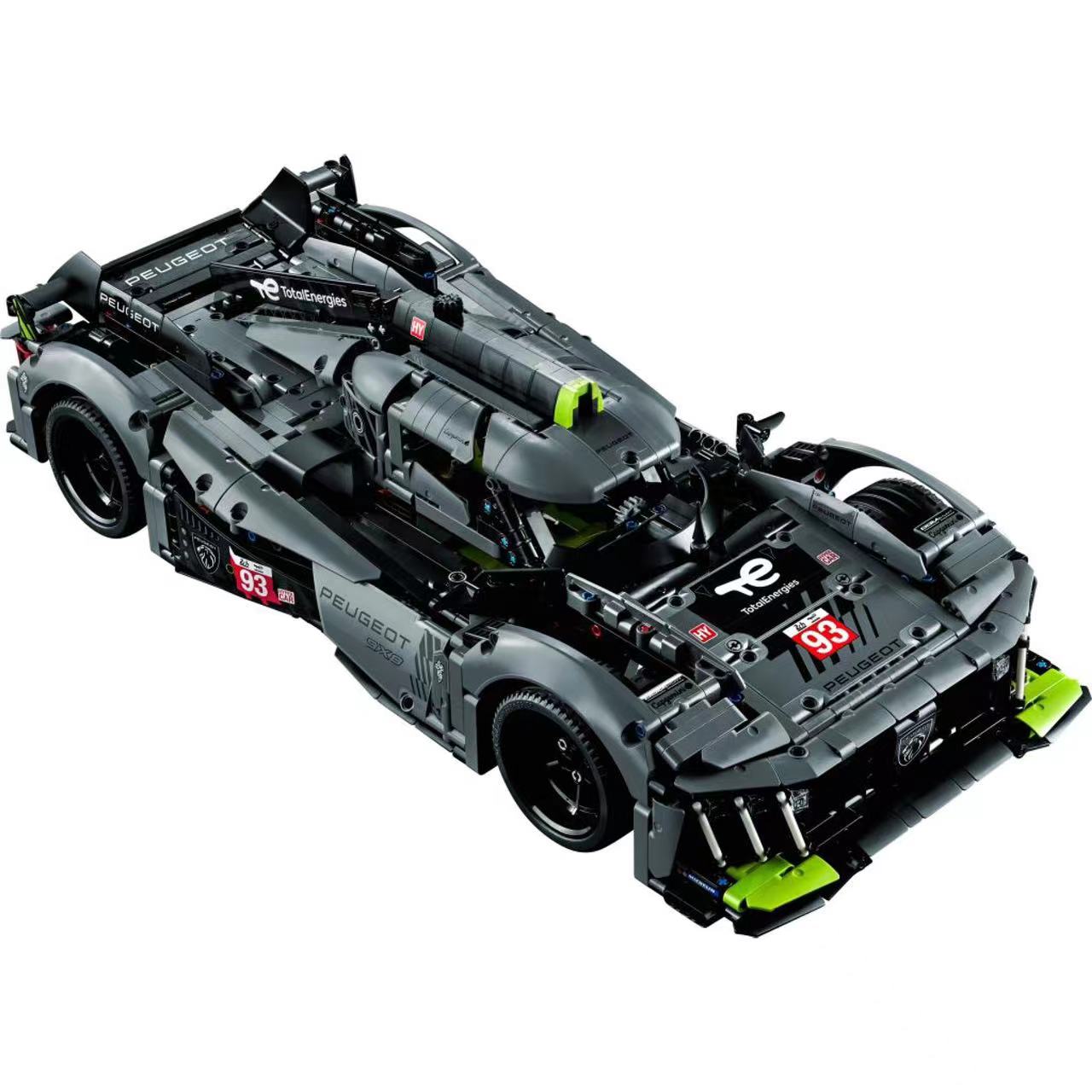 NEW Technical Peugeoted 9X8 Mans Hybrid Super Racing Car Model