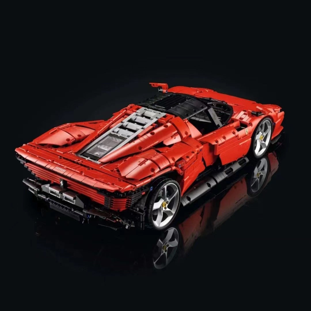Daytona SP3 Supercar Model Building Block Bricks