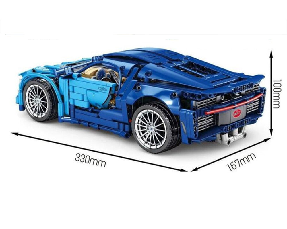 Technical Bugatti Building Blocks