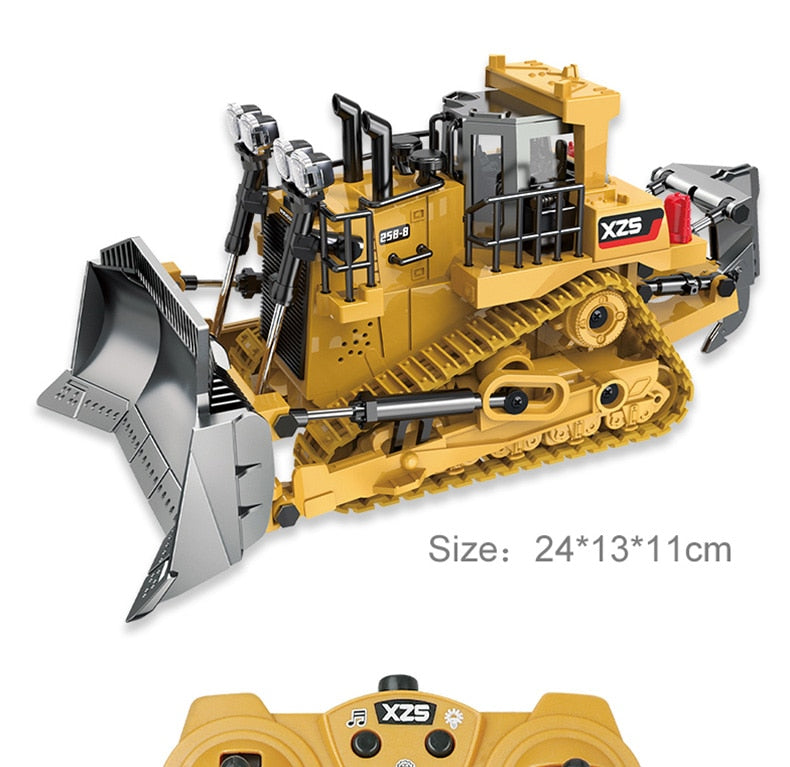 Remote Control Bulldozer - 1:24 Scale