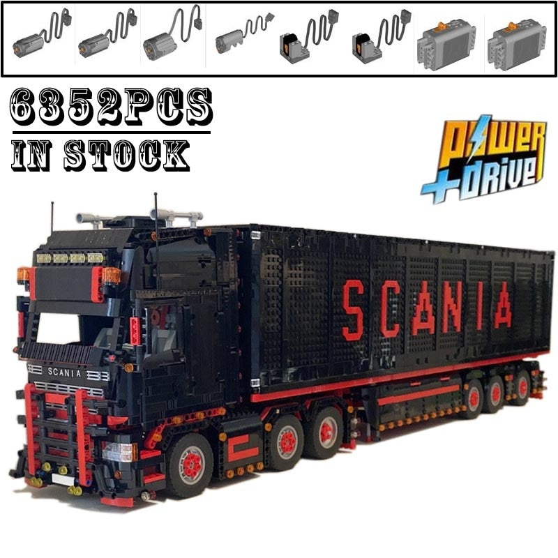 New Truck R620 Trailer Engineering Vehicle Model RC Remote Control