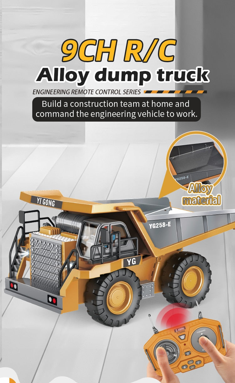 Remote Control Dump Truck -1:24 scale